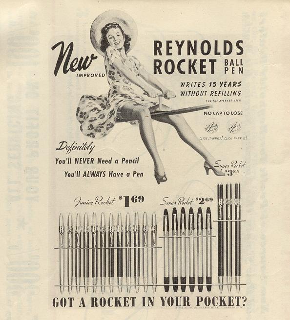 Reynolds Rocket ad